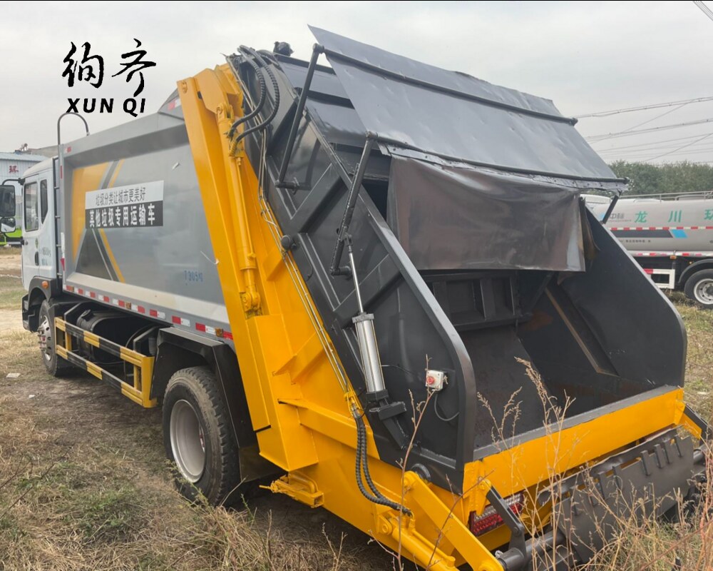 HOWO Garbage Truck chassis with compressor type from 10 to 18cbm, The hook type from 12 to 18cbm