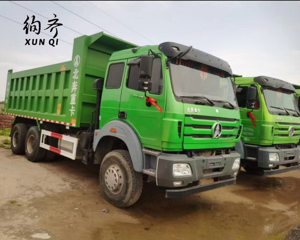 Beiben 6X4 380HP Tipper Truck Second Hand 20cbm 25cbm Beiben  Heavy Used Dump Truck for sale
