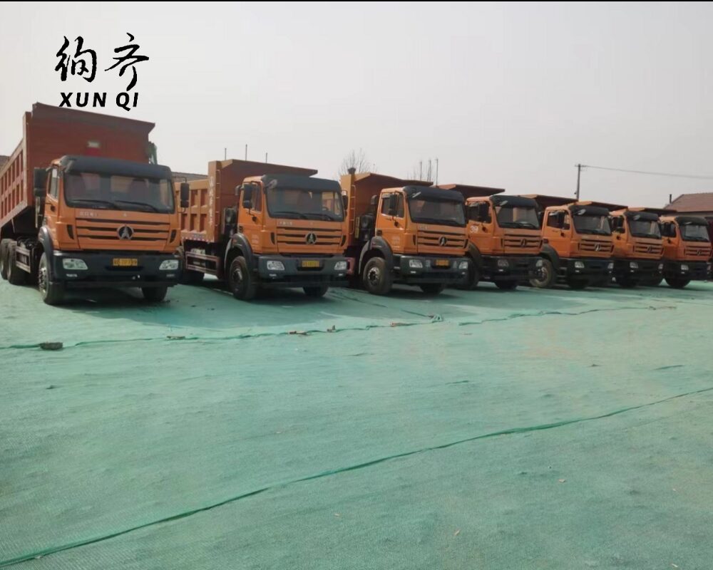 Beiben 6X4 380HP Tipper Truck Second Hand 20cbm 25cbm Beiben  Heavy Used Dump Truck for sale