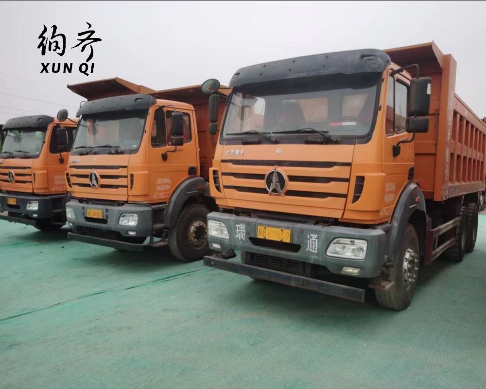 Beiben 6X4 380HP Tipper Truck Second Hand 20cbm 25cbm Beiben  Heavy Used Dump Truck for sale