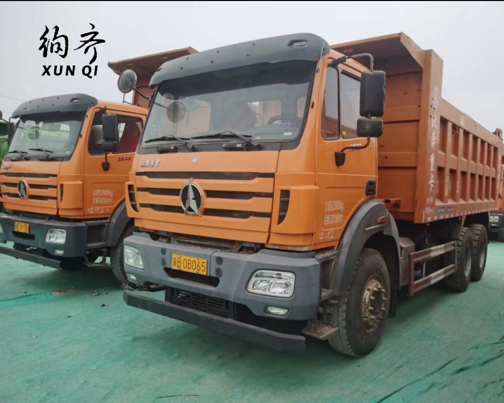 Beiben 6X4 380HP Tipper Truck Second Hand 20cbm 25cbm Beiben  Heavy Used Dump Truck for sale