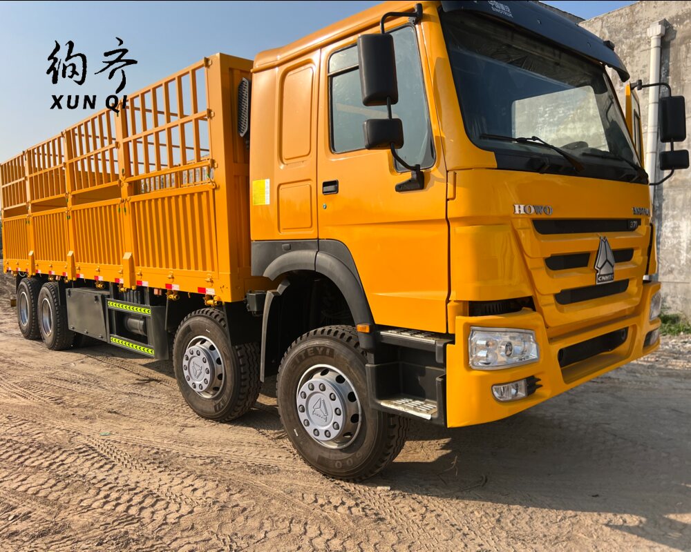 Factory direct sales low price  Sinotruk Second Hand 8X4 Howo High-sided Truck 371hp Used Heavy Truck Euro 23  Diesel Chinese Supplier