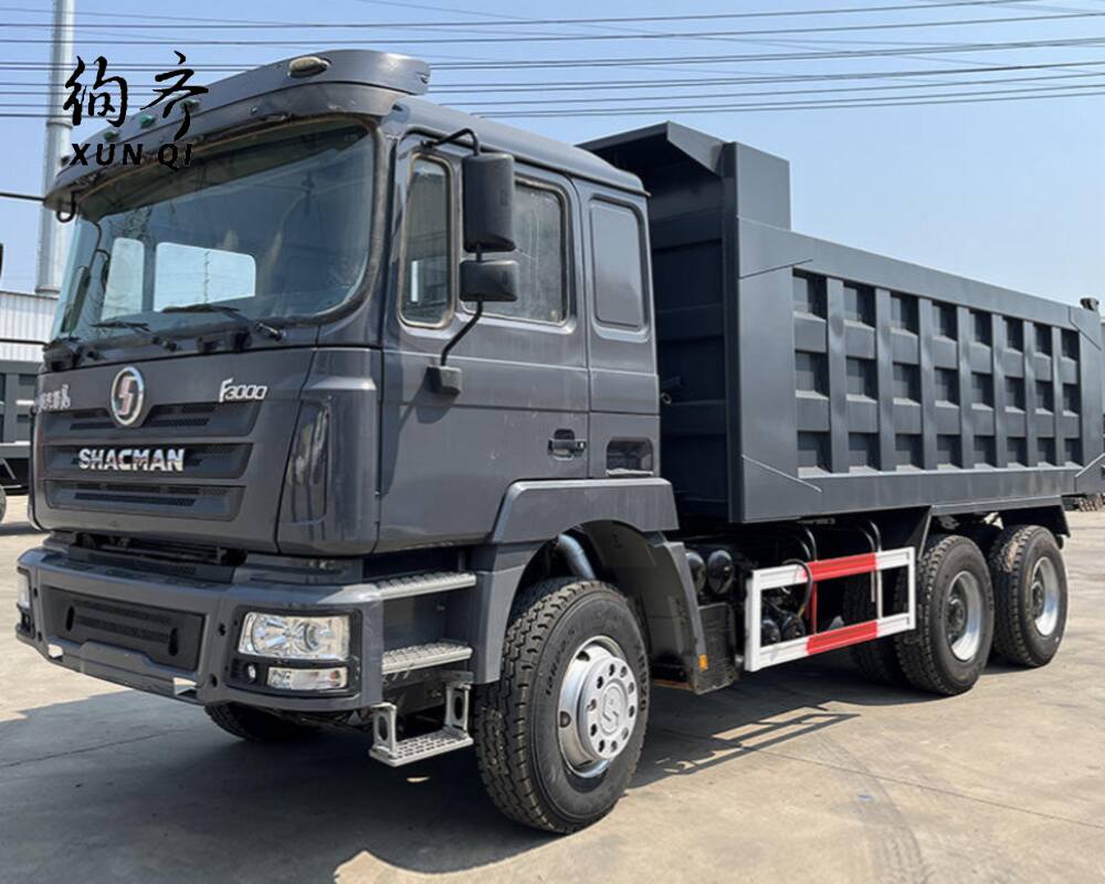 Shacman 8X4 380HP Tipper Truck Second Hand 20cbm 25cbm Shacman F3000 X3000 Heavy Used Dump Truck