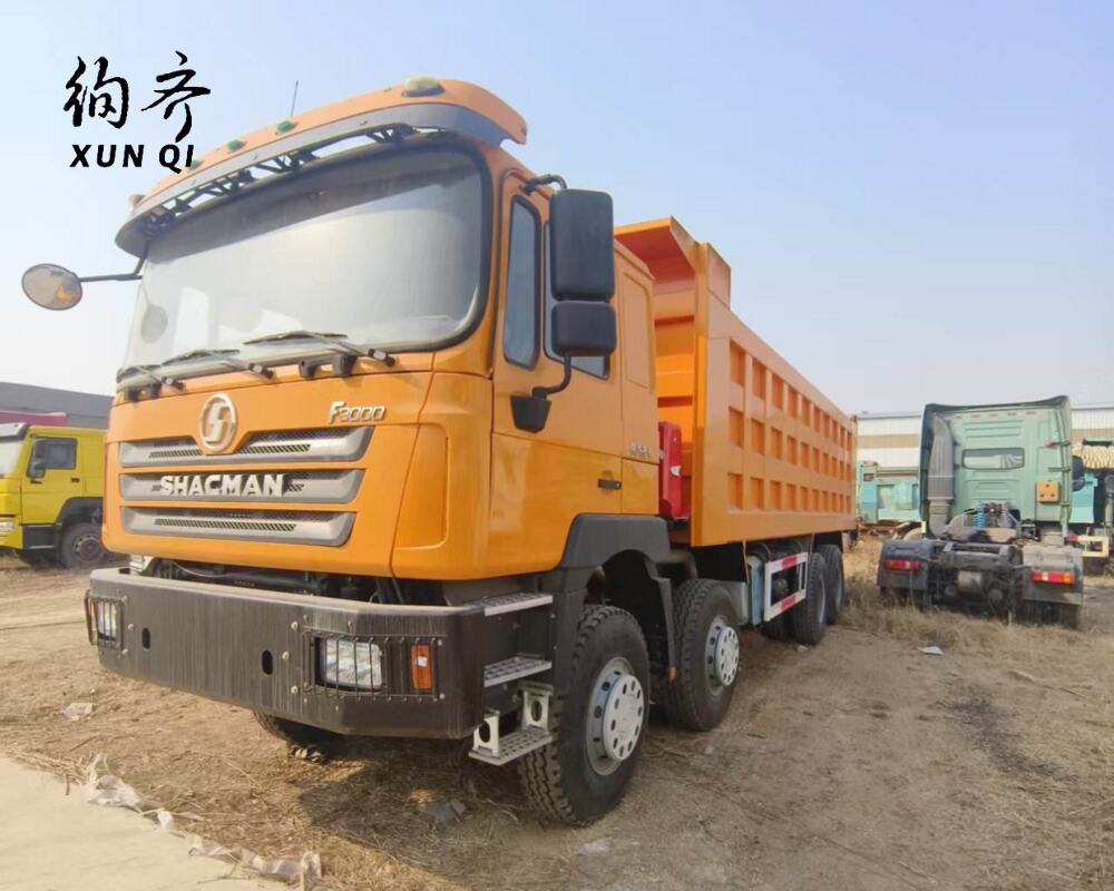 Shacman 8X4 380HP Tipper Truck Second Hand 20cbm 25cbm Shacman F3000 X3000 Heavy Used Dump Truck