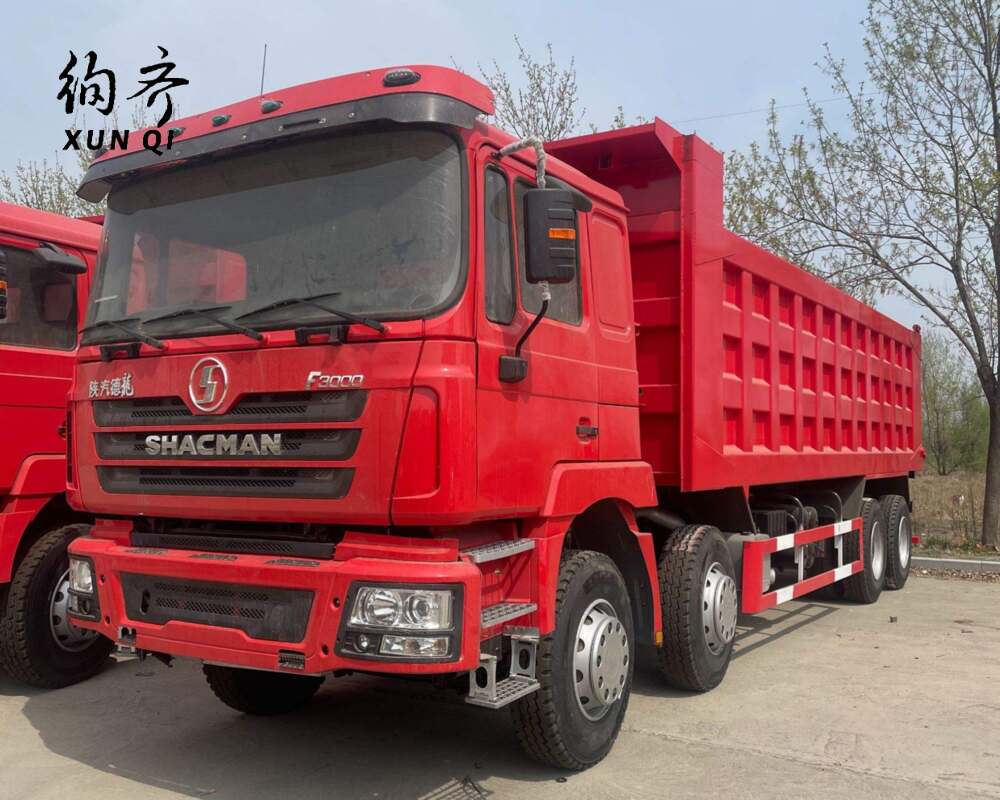 Shacman 8X4 380HP Tipper Truck Second Hand 20cbm 25cbm Shacman F3000 X3000 Heavy Used Dump Truck