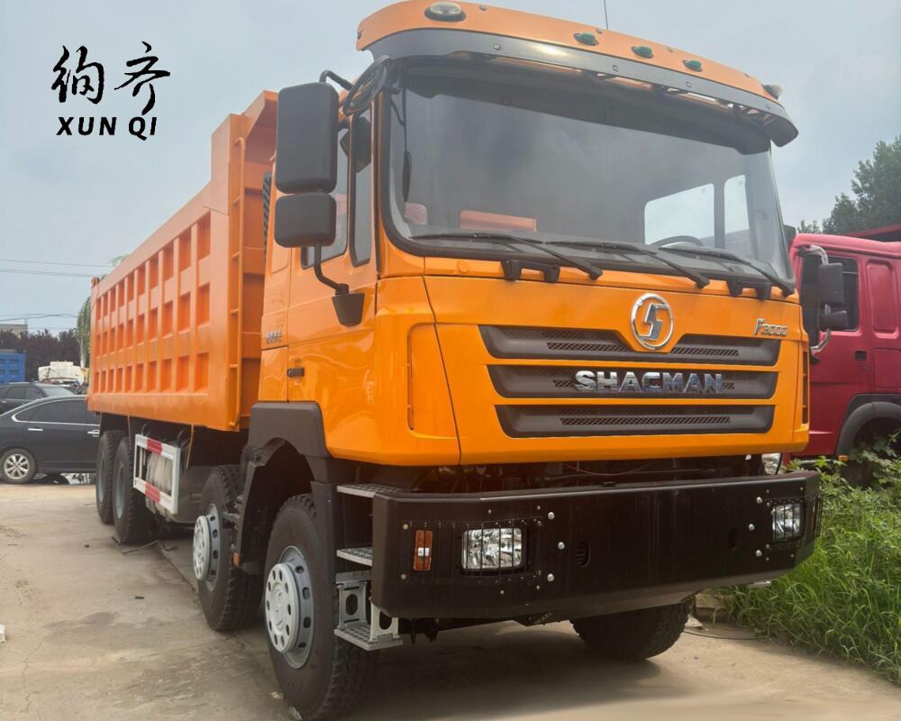 Shacman 8X4 380HP Tipper Truck Second Hand 20cbm 25cbm Shacman F3000 X3000 Heavy Used Dump Truck