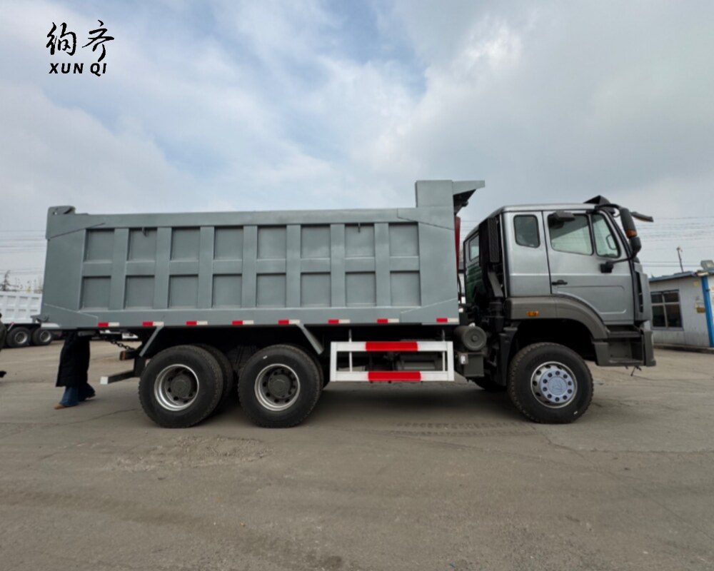 used refurbished 6x4 Drive Hohan Dump Truck with Weichai Engine Left Steering Euro 3 Emission for Heavy Diesel Fuel