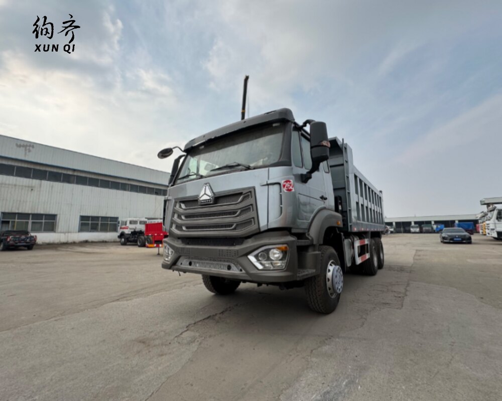 used refurbished 6x4 Drive Hohan Dump Truck with Weichai Engine Left Steering Euro 3 Emission for Heavy Diesel Fuel