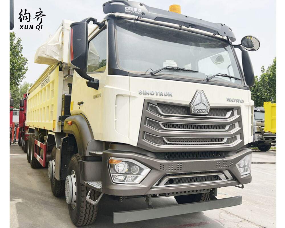 used refurbished 6x4 Drive Hohan Dump Truck with Weichai Engine Left Steering Euro 3 Emission for Heavy Diesel Fuel