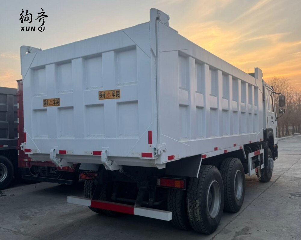 used refurbished 6x4 Drive Hohan Dump Truck with Weichai Engine Left Steering Euro 3 Emission for Heavy Diesel Fuel