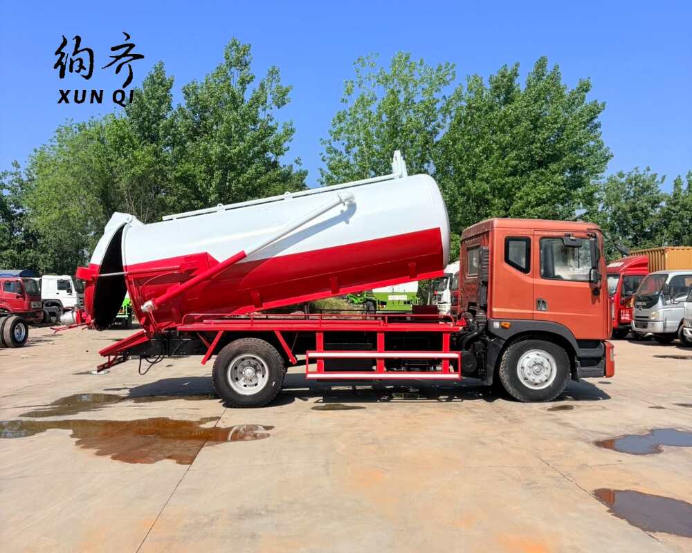 Used Dongfeng 4×2 270-375HP Sewage suction truck 10cbm 12cbm Dongfeng Dollicar Vacuum sewage truck Used Dongfeng 4×2 270-375HP Sewage suction truck 10cbm 12cbm Dongfeng Dollicar Vacuum sewage truck
