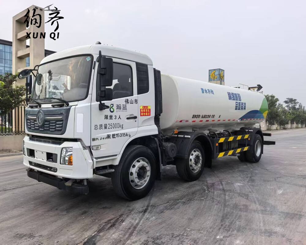 Used Dongfeng 6×2 245hp Water Tank Truck 20m³  Tianjin VR  15.5-ton 6-cylinder diesel engine