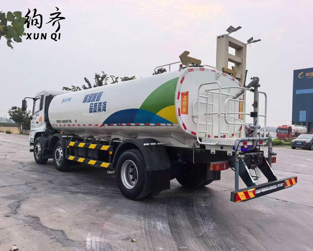 Used Dongfeng 6×2 245hp Water Tank Truck 20m³  Tianjin VR  15.5-ton 6-cylinder diesel engine