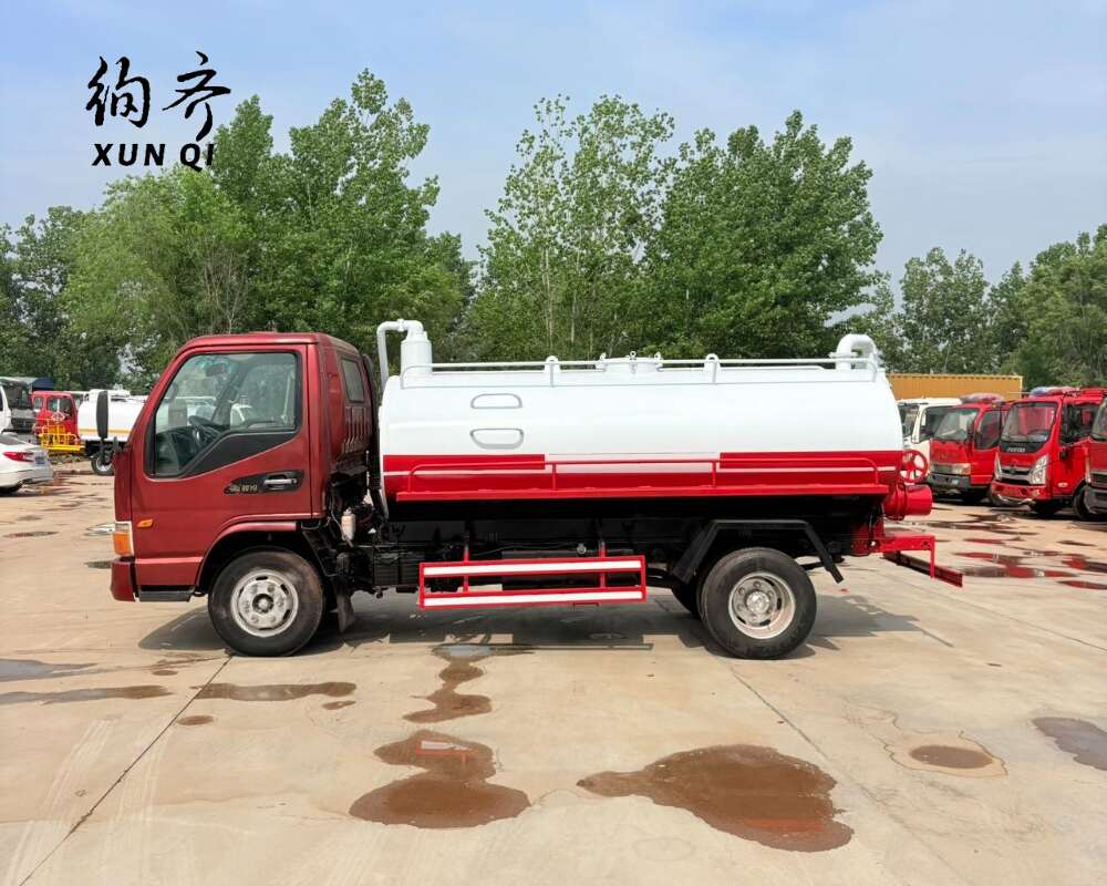 Used JAC Junling 4×2 160 hp Vacuum Truck Yuchai engine Euro VI emission standard