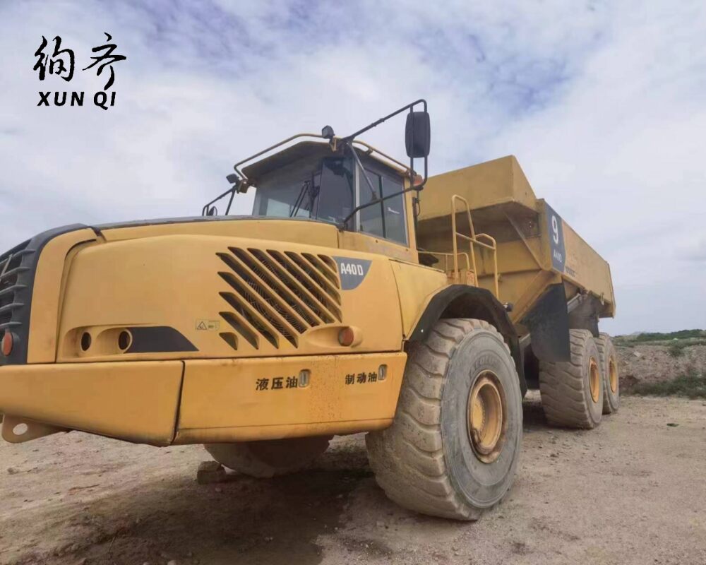 Used Volvo A40D Series 6x6 426 hp Articulated Hauler Volvo D12C inline-6 ​​diesel engine EU Stage II emission standard 