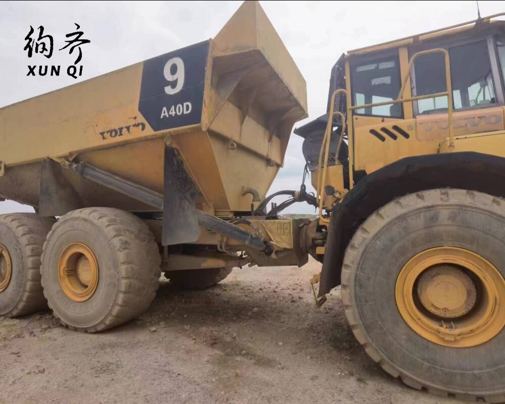 Used Volvo A40D Series 6x6 426 hp Articulated Hauler Volvo D12C inline-6 ​​diesel engine EU Stage II emission standard 