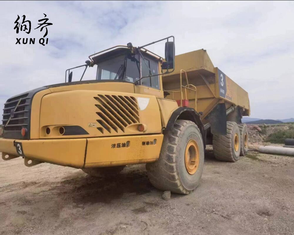 Used Volvo A40D Series 6x6 426 hp Articulated Hauler Volvo D12C inline-6 ​​diesel engine EU Stage II emission standard 