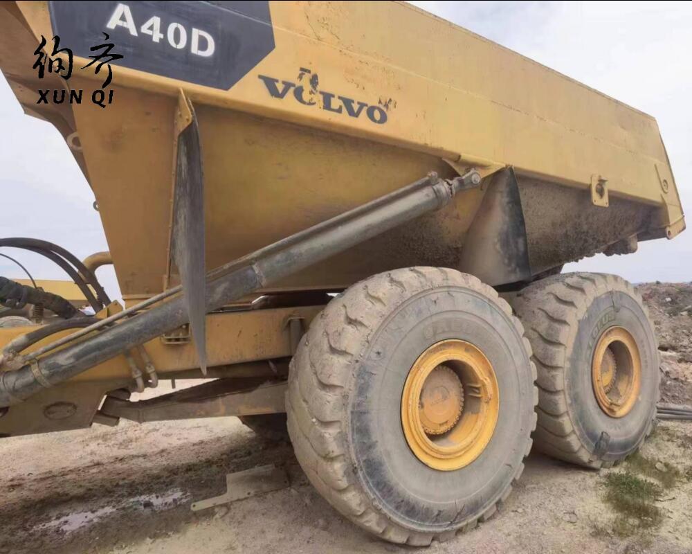 Used Volvo A40D Series 6x6 426 hp Articulated Hauler Volvo D12C inline-6 ​​diesel engine EU Stage II emission standard 